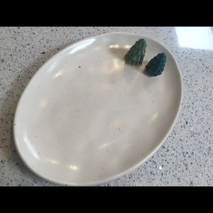 NWT Anthropologie “cozy home” plate